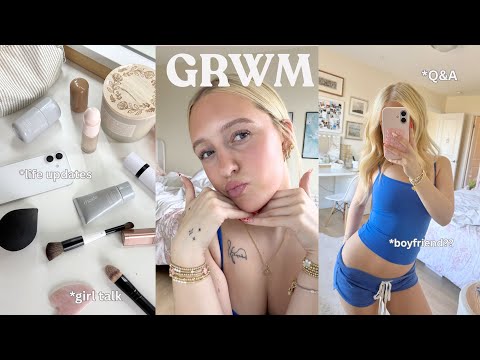 GRWM like were on facetime *Q&A