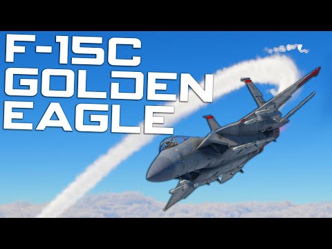 The F-15C Gets A Golden Shower