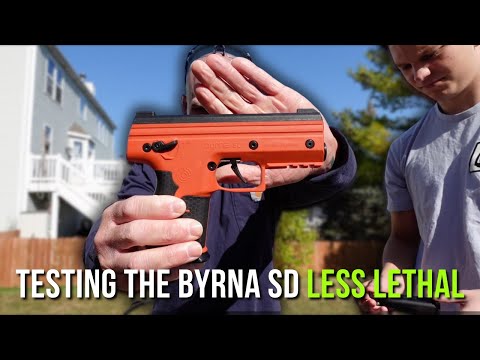 Testing The Byrna SD Less Lethal Pistol | Full Review