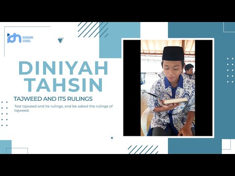 Diniyah Tahsin | Tajweed Test And Rulings