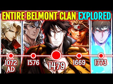 Entire Vampire Killing Belmont Clan - Explained - Castlevania - Many Generations Of Fearless Heroes