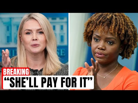 Karoline Leavitt Leaves Karine Jean-Pierre SPEECHLESS on National TV!