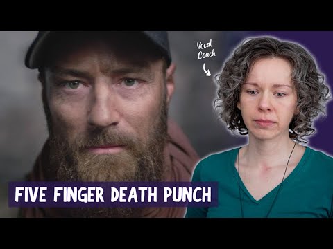 First-time reaction to Five Finger Death Punch - Vocal Analysis of "Wrong Side of Heaven"