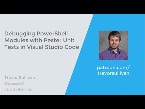 Debugging PowerShell Modules with Pester Unit Tests in Visual Studio Code