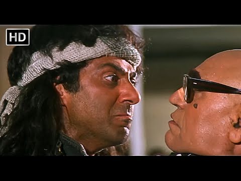 Jeet Movie Last Scene - सौ कुत्ते मिलकर भी खुले शेर का शिकार नहीं कर सकते - Sunny Deol, Salman Khan