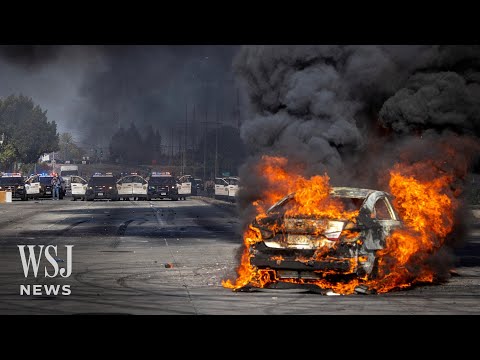 National Guard Arrives in L.A. Amid Protests Over Deportation Operations | WSJ News