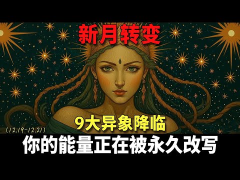 🔮被选中的人注意！12月20日：新月转变触发9大能量事件——你已被选中！