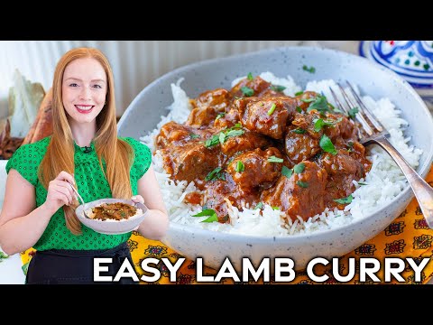 Easy Coconut Milk Lamb Curry | A family favorite!