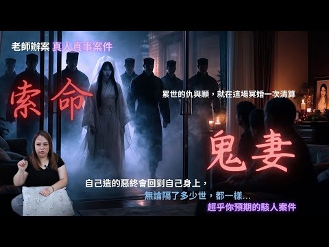 索命鬼妻｜累世的仇與願，就在這場冥婚一次清算！老師辦案 童言鬼語 恐怖靈異故事 真實靈異故事 童仙姑 童童 鬼 鬼故事