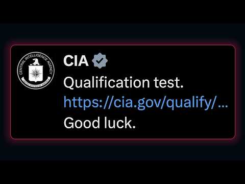 Taking a "CIA" test