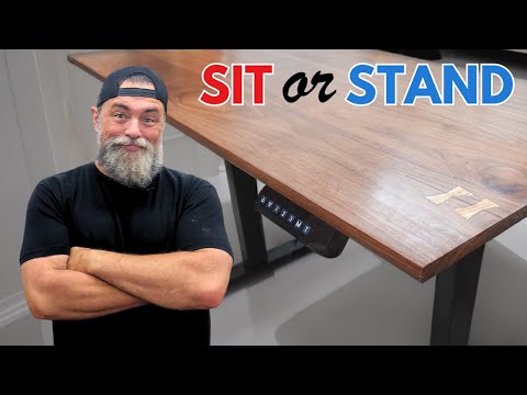 I built her dream desk in my garage.