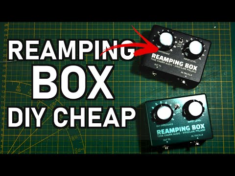 How To Build Guitar Reamping Box ( Easy And Cheap DIY Project)