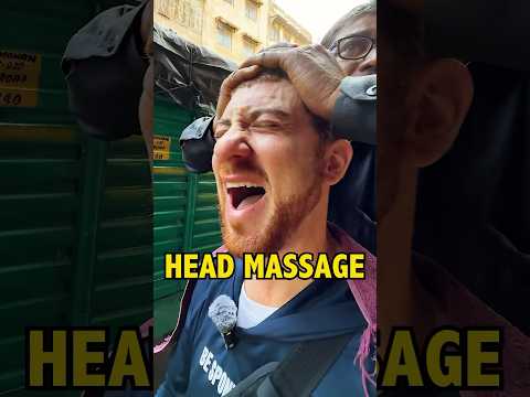 I Got a Crazy Indian Head Massage For $0.10