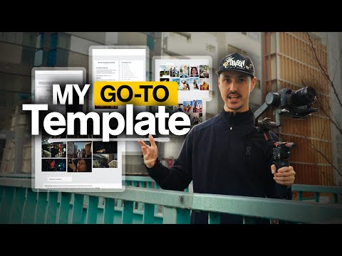How To PLAN & ORGANIZE Your Videos + FREE Filmmaking Template