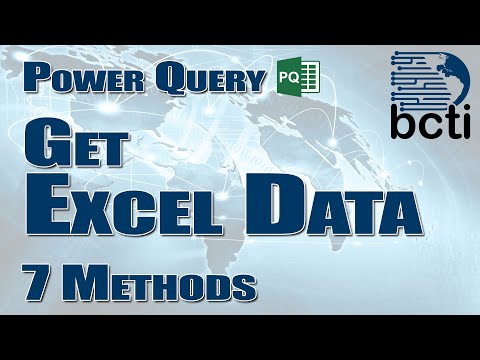 Power Query - 7 Methods to Get Data From Excel Files