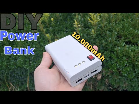 [DIY] 10.000mAh Power Bank || with Type-C Fast Charging!