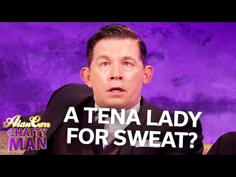 Lee Evans' Hilarious Sweating Solution | Alan Carr: Chatty Man