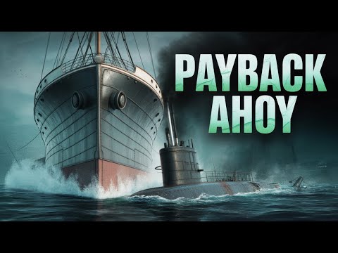 How a British Ship Smashed a German Submarine!