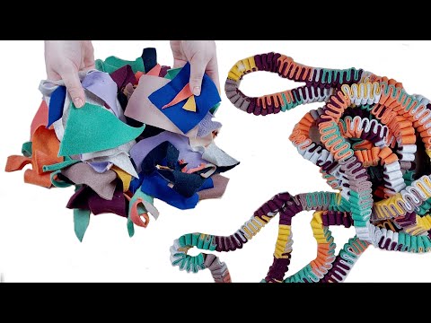 I made 3 amazing things from sewing scraps! Amazing recycling!