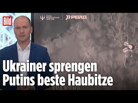 Russen kopieren erfolgreiche Anti-Drohnen-Taktik | BILD-Lagezentrum