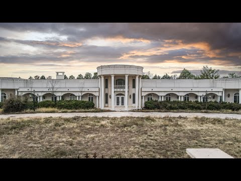 Abandoned WHITE HOUSE Mansion | 2 Pools, Library, And Ballroom