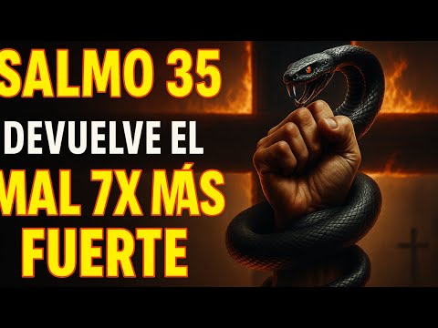 🔥SALMO 35: Devuelve TODA Brujería, Vudú y Magia Negra 7x MÁS FUERTE