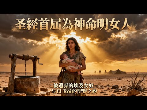 夏甲：聖經中第一個給神命名的女人！被遺棄的埃及女奴如何改變神學歷史？|創世記隱藏的救贖奧秘 #夏甲 #創世記 #聖經故事#亞伯拉罕#撒拉 #以實瑪利 #舊約聖經 #看顧人的神 #ElRoi #聖經女性