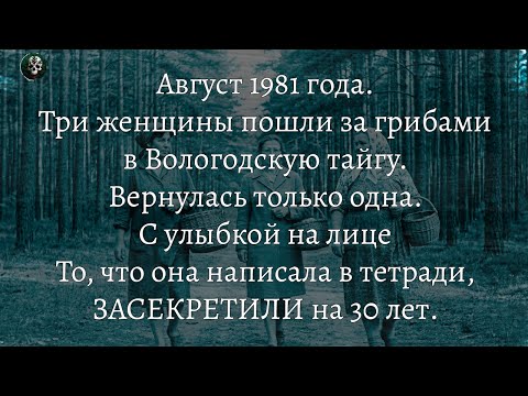 ТРОЕ ЗА ГРИБАМИ! Что встретили женщины в Вологодской тайге 1981 года