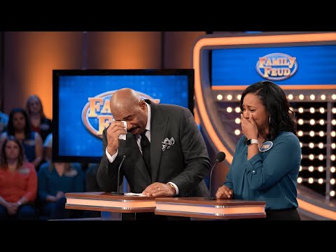 Steve Harvey Can't Stop Crying After Contestant's Unexpected Life Revelation