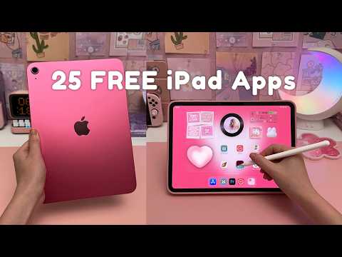 25 FREE iPad Apps You NEED ✏️❤️ | Productivity, Note Taking, Drawing & More!