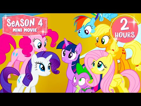 SEASON 4 MINI MOVIE 💖 My Little Pony Friendship is Magic 🌈 Full Episodes | S4 E20 - 26 | MLP FIM