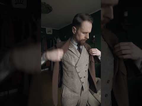 A tweed outfit for autumn