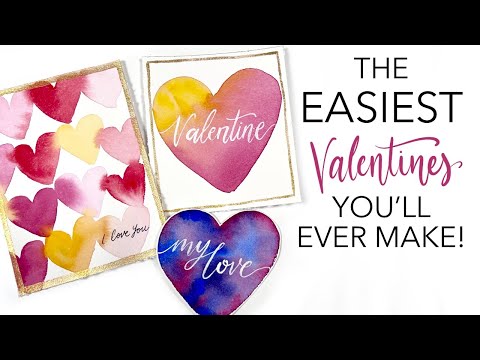 The EASIEST Valentines You'll Ever Make!