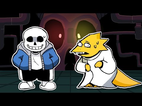 Sans and Alphys Resort to Plan B