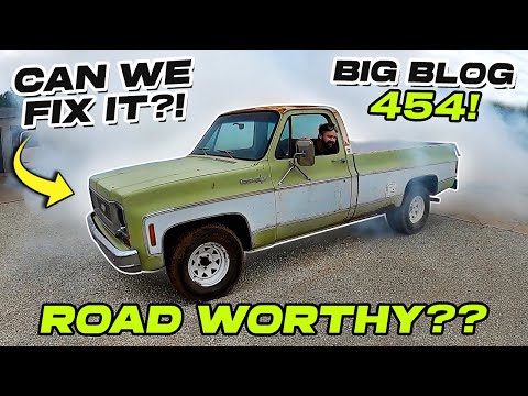 1973 C10. WILL IT DRIVE?! Engine is FULL of rust. MULTIPLE ISSUES. Carburetor, Ignition, Cooling...