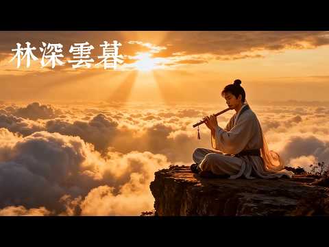 林深云暮· 笛聲如霧｜冥想靜心純音樂｜古琴｜竹笛｜萧｜古筝｜二胡｜靜心純音樂｜古風音樂