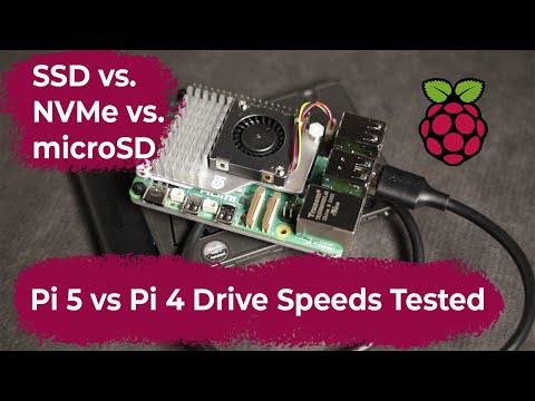 Pi 5 vs. Pi 4 Drive Speeds!