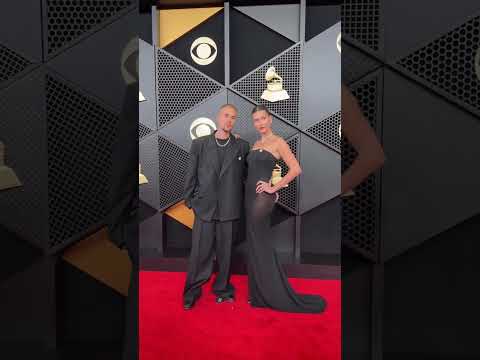 Justin Bieber and Hailey Bieber at the Grammys  2026