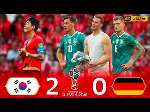 KOREA SHOCKED THE WORLD AND ENDED GERMANY’S WORLD CUP REIGN 🤯💣⚽ | South Korea (2-0) Germany ● 4K