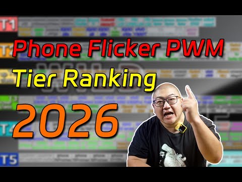 Phone Display PWM Flicker Ranking (2026 Edition)