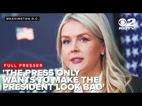 FULL PRESSER: Leavitt addresses Operation 'Epic Fury', says Iran rejected path of peace