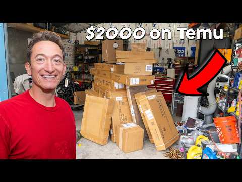 $2000 Temu Garage Extreme Makeover