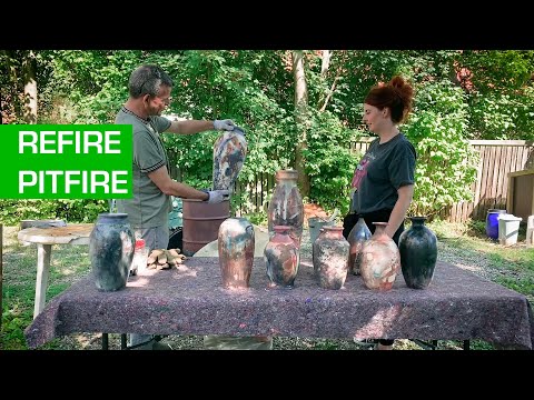 37. Refire Pitfire - and Pitfire Large Pots