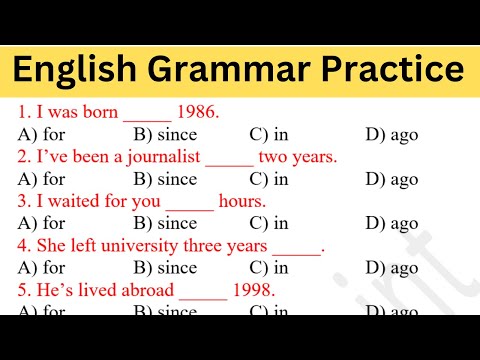 English Grammar Practice For ALL Exams