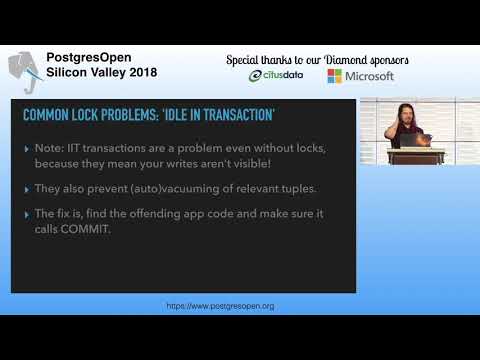 PostgreSQL Locking Issues: a talk for devs and DBAs