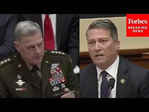 'Military's Got No Role In Politics': Mark Milley Snaps Back At Ronny Jackson's Accusations