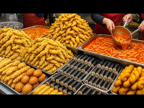 This is legendary late-night snacks! Cheap but delicious Korean street food tour. - BEST 10