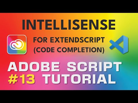 Adobe Script Tutorial 13 ExtendScript IntelliSense