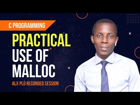 Practical use of MALLOC in C - Dynamic Memory Allocation | ALX PLD DISCUSSION