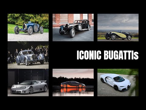 Seven Iconic, Most Collectible Bugatti Vehicles